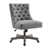 Linon Home Décor - Ellas Office Chair, Gray - Slate Gray