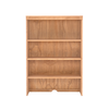 Linon Home Décor - Valdez 3-Shelf Bookcase Hutch - Rustic Honey