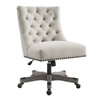Linon Home Décor - Ellas Office Chair, Natural - Shell