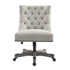 Linon Home Décor - Ellas Office Chair, Natural - Shell