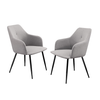 Walker Edison - Modern Dining Chair - Fog Grey