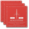 Augustine Strings - Classic Red 3-Pack Guitar Strings - Red