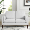 Lifestyle Solutions - NERD LOVESEAT UPH GR20 LG W/PS (KU20-43) - Light Grey