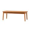 Walker Edison - Modern Solid Wood Spindle-Style Outdoor Coffee Table - Brown