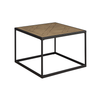 Walker Edison - Modern Parquet Square Coffee Table - Parquet Veneer