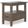 Simpli Home - Lev Narrow End Table - Smoky Brown