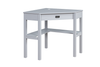 Linon Home Décor - Penrose Corner Desk With Keyboard Tray - Gray