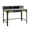 Linon Home Décor - Calson Three-Drawer Weathered Industrial-Style Desk - Multicolor Stripes