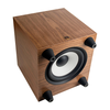 JBL - L10cs 10" 250W Powered Subwoofer, Walnut - Walnut