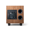 JBL - L10cs 10" 250W Powered Subwoofer, Walnut - Walnut