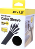 Wrap-It Storage - Cable Sleeve - Black