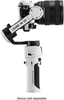 Zhiyun - Crane-M 3S 3-Axis Gimbal Stabilizer Standard for Smartphones, Action or Mirrorless Cameras w/ detachable tri-pod stand - White