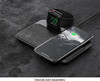 Nomad - Wireless Charging Pad for iPhone and Apple Watch - Black