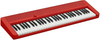 Casio CTS1 61 Key Portable Keyboard in Red - Red