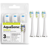AquaSonic ProFlex White Brush Heads - 3 Pack - white