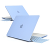 Techprotectus - MacBook case for 2023 MacBook Air 15" with Apple M2 Chip- (Model A2941)-Serenity Blue