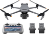 DJI Air 3 Fly More Combo Drone and RC 2 Remote Control with Built-in Screen - Gray