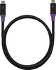 Insignia™ - 3.28' 8K Male USB-C to Male USB-C Thunderbolt Charge-and-Sync Cable with Braided Nylon