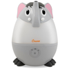 CRANE - Mini Elephant - Cool Mist Humidifier, 0.5 Gal. - Gray