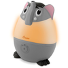 CRANE - Mini Elephant - Cool Mist Humidifier, 0.5 Gal. - Gray