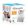 CRANE - Mini Elephant - Cool Mist Humidifier, 0.5 Gal. - Gray