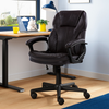 Serta - Mitchell Manager Office Chair - Chestnut Brown