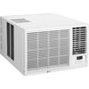 LG - 1,000 Sq. Ft 18,000 BTU Window Mounted Air Conditioner with 12,000 BTU Heater - White