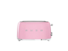 SMEG - TSF01 4-Slice Wide Slot Toaster - Pink