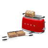 SMEG - TSF01 4-Slice Wide Slot Toaster - Red