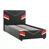 X Rocker - Orion eSports Gaming Bed Frame, Twin - Black/Red