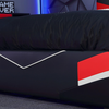 X Rocker - Orion eSports Gaming Bed Frame, Full - Black/Red