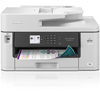 Brother MFC-J5340DW Wireless All-in-One Business Inkjet Printer with Ledger Printing up to 11”x17” - White/Gray