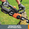Worx WG323 20V Power Share 10" Cordless Pole/Chain Saw with Auto-Tension (Battery & Charger Included) - Black