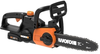 Worx WG322 20V Power Share 10" Cordless Chainsaw with Auto-Tension (Battery & Charger Included) - Black