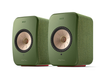 KEF - LSXII Wireless Bookshelf Speakers Pair - Green