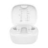 Belkin SoundForm Motion True Wireless Earbuds, Noise Cancelling Ear Buds with Wireless Charging Case - White - White