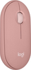 Logitech - Pebble Mouse 2 M350s Slim Lightweight Wireless Silent Ambidextrous Mouse with Customizable Buttons - Rose