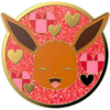 PopSockets - PopGrip Cell Phone Grip & Stand - Pokemon Enamel Eevee XOXO