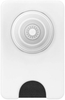 PopSockets - PopWallet+ for MagSafe Devices - White Clear