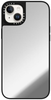 Casetify - Mirror Case MagSafe Compatible for Apple iPhone 15 Plus - Silver with Black Bumper