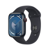Apple Watch Series 9 GPS + Cellular 45mm Midnight Aluminum Case with Midnight Sport Band - S/M - Midnight