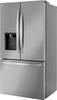 LG - 30.7 Cu. Ft. French Door Smart Refrigerator with Dual Ice Maker - Stainless Steel