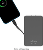myCharge - AMP PRONG 5,000mAh Everything Built-In Portable Charge for Most USB Enables Devices - Gray