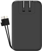 myCharge - POWERHUB ULTRA 20,000mAh Everything Built-In Portable Charge for Most USB Enables Devices - Black
