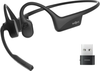 Shokz - OpenComm 2 UC Bone Conduction Bluetooth Headset With USB-A Wireless Adapter - Black
