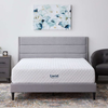 Lucid Comfort Collection - 12-inch Firm Gel Memory Foam Mattress - Twin - White