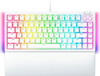 Razer BlackWidow V4 75% Wired Orange Switches Gaming Keyboard with Hot-Swappable Design - White