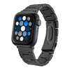 Insignia™ - Stainless Steel Link Band for Apple Watch 38mm, 40mm and 41mm (All Series) - Black