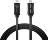 j5create - USB4 40Gbps Full-Featured USB-C Coaxial Cable - Black