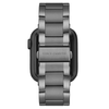 WITHit - Vince Camuto Men's Stainless Steel Link Band for Apple Watch 42/44/45/Ultra (49mm) - Dark Grey